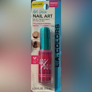 🆕 *5/$20*  L.A. Colors “Poppin Pink” Art Deco Nail Art, precision pointed b…